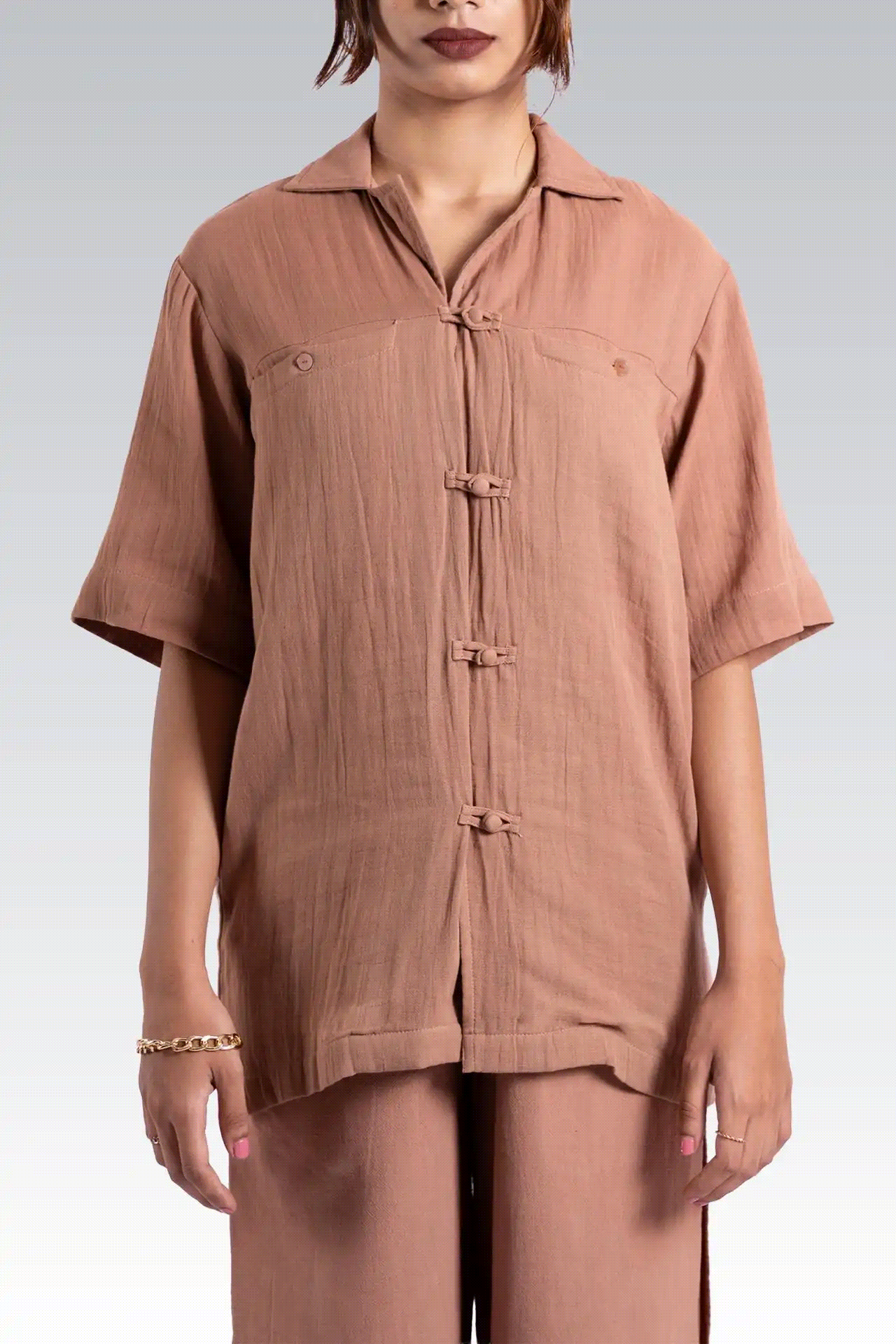 Zen Shirt Mocha image 1