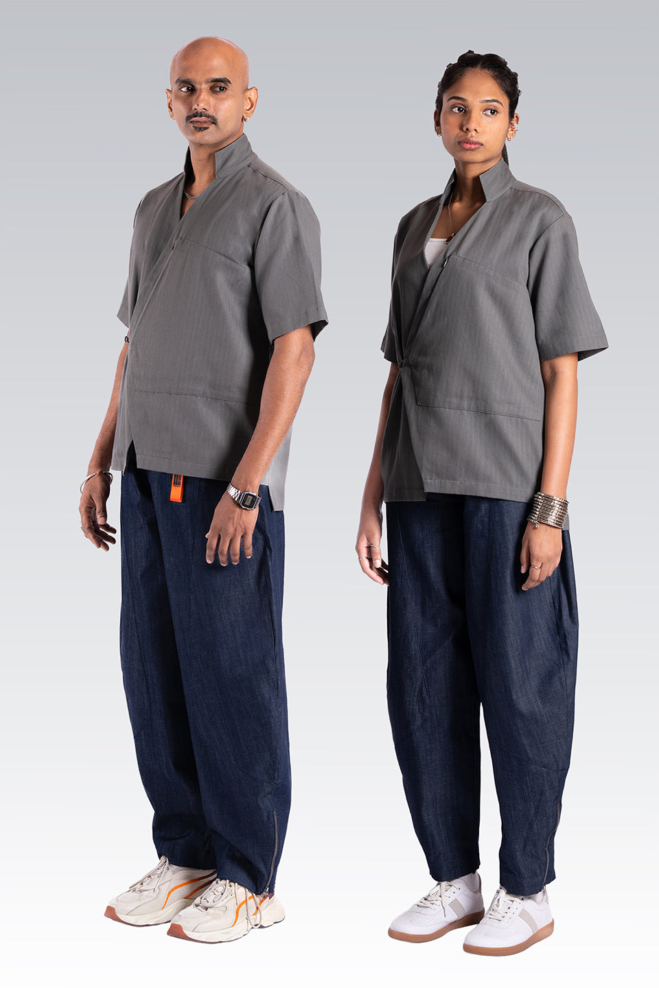 Nawabi Grey Co-Ords