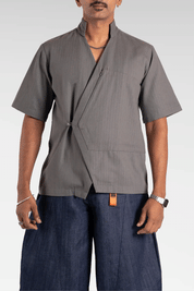 Nehru Shacket Grey image 0